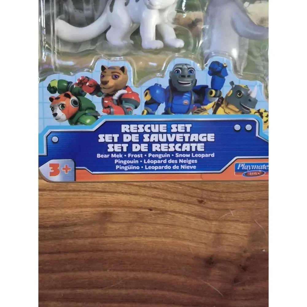 Team Mekbots Rescue Set Bear Mek Frost Pentuin & Snow Leopard Mini Figures S33